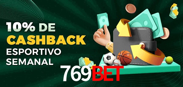 10% de bônus de cashback na 769BET